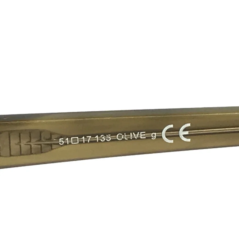 Mossimo Eyeglasses Frames MS 1078 Olive Green Cat Eye Half Rim 51-17-135